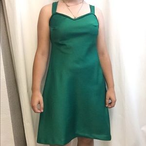 Green dress